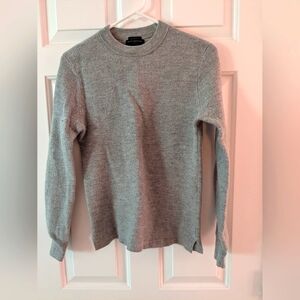 Men's JCrew Merino Gray Sweater Size M